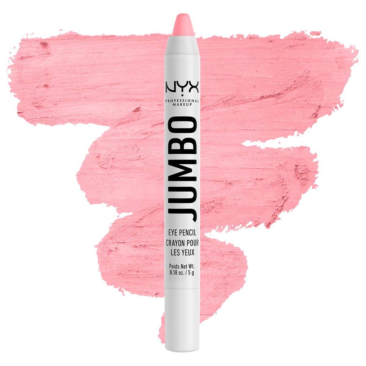 NYX PROFESSIONAL MAKEUP Jumbo Eye Pencil, Blendable Eyeshadow Stick & Eyeliner Pencil - Sherbet (Coral)