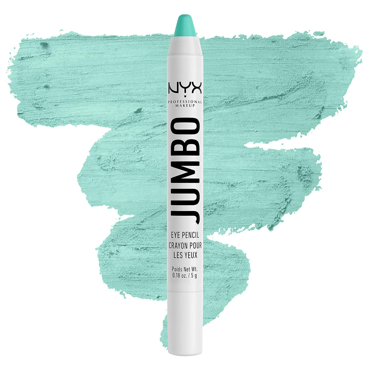 NYX PROFESSIONAL MAKEUP Jumbo Eye Pencil, Blendable Eyeshadow Stick & Eyeliner Pencil - Sherbet (Coral)