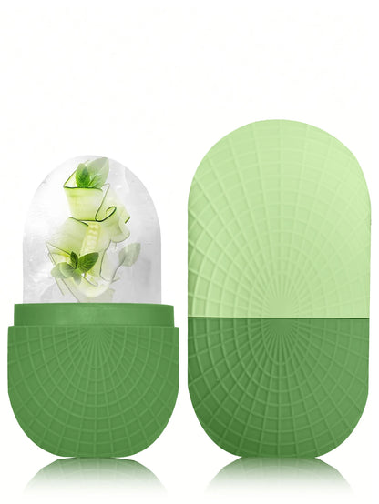 Face and Eye Ice Roller, Face Beauty Ice Roller, Facial Ice Massage Beauty Silicone, Reusable Leakproof Skin Care Tool